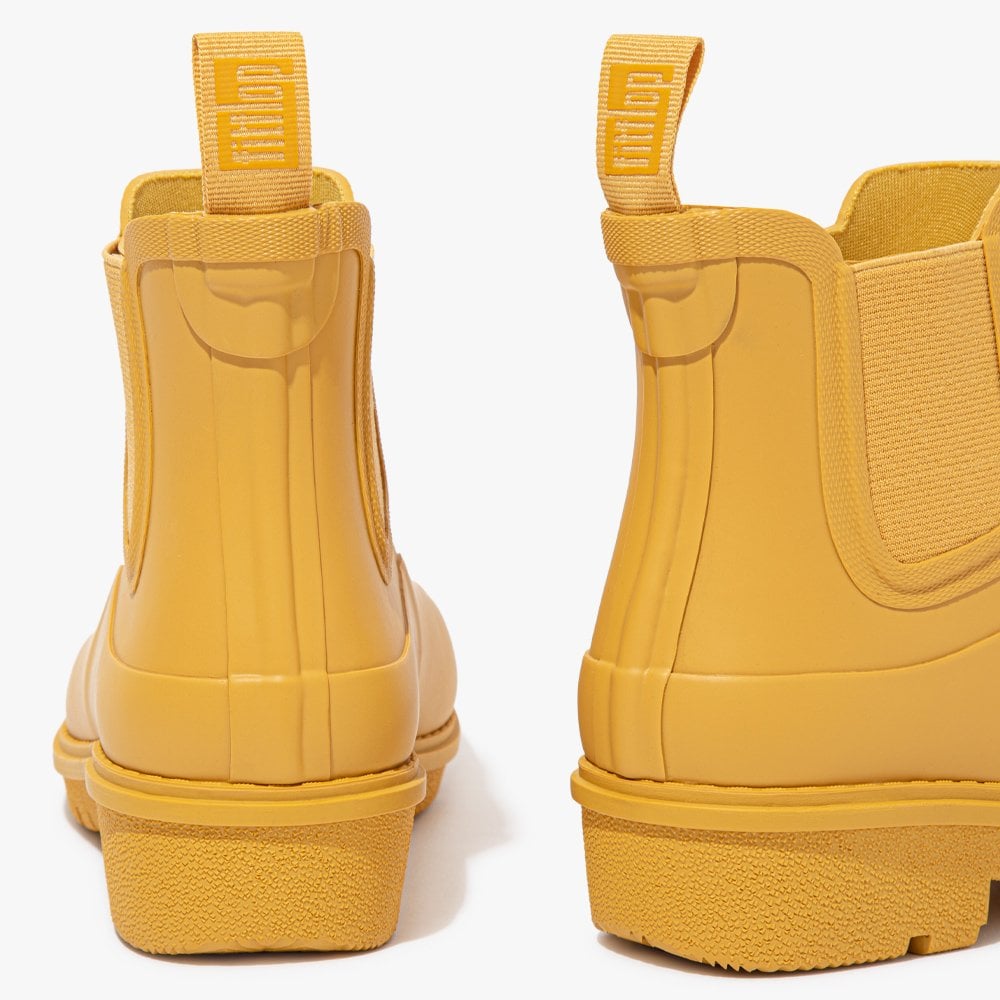 Wonderwelly Sunflower Chelsea Wellington Boots