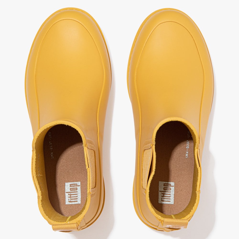 Wonderwelly Sunflower Chelsea Wellington Boots