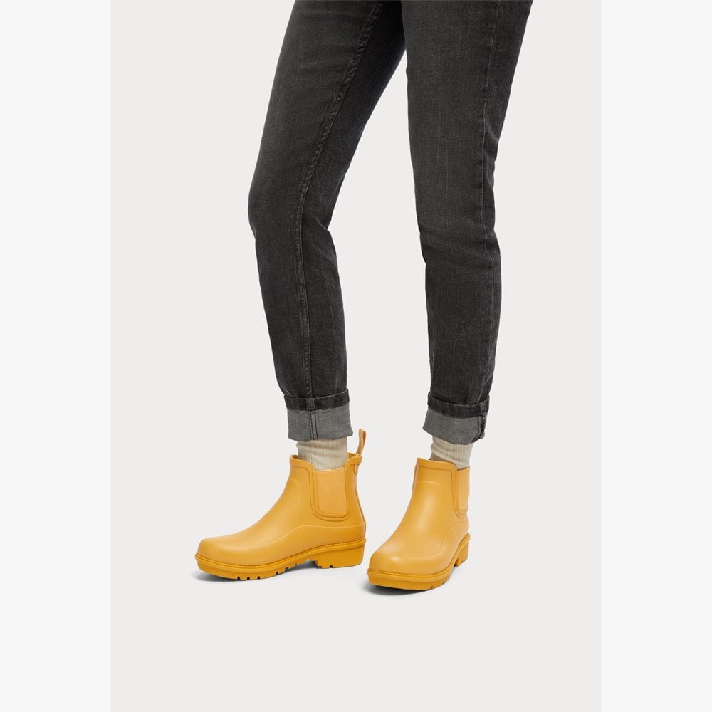 Wonderwelly Sunflower Chelsea Wellington Boots