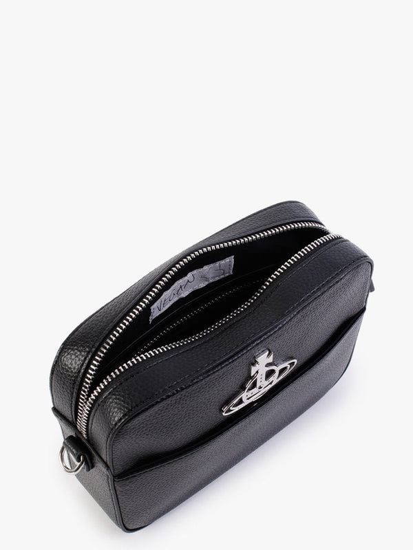 Rachel Vegan Black Cross-Body Bag