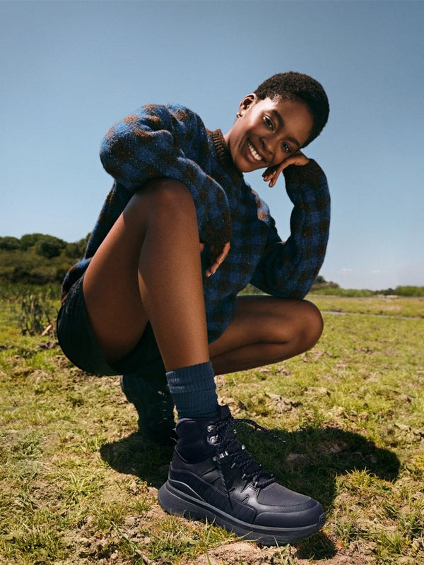 Neo-D-Hyker All Midnight Navy Boots