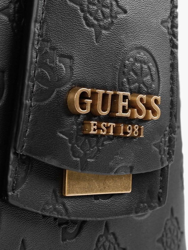 G Vibe Girlfriend Logo Strap Black Satchel Bag