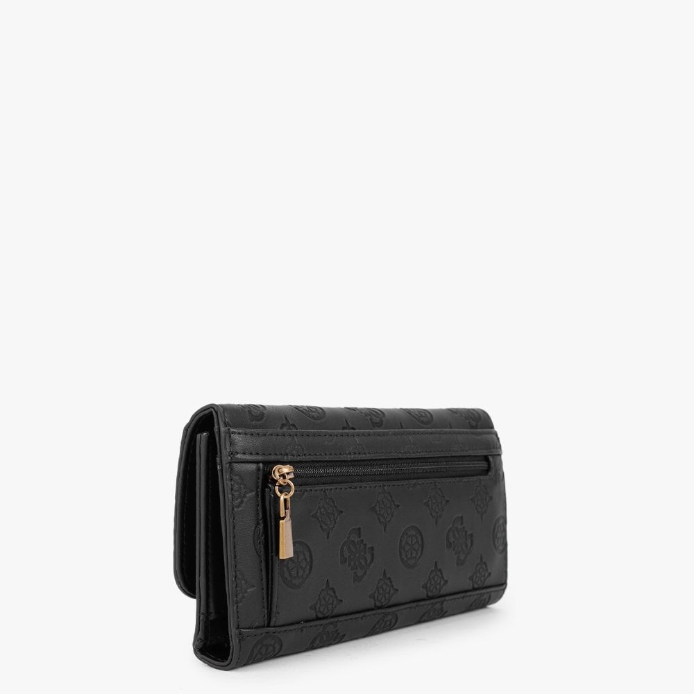 G Vibe Logo Stamp Black Trifold Wallet