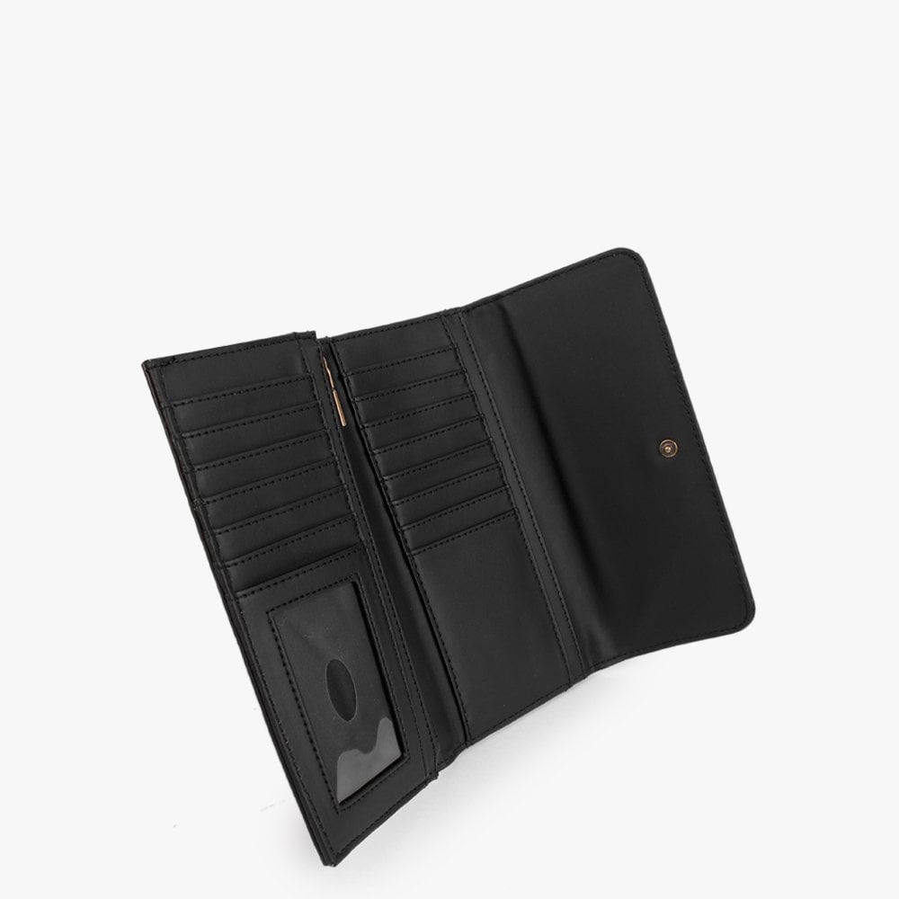 G Vibe Logo Stamp Black Trifold Wallet