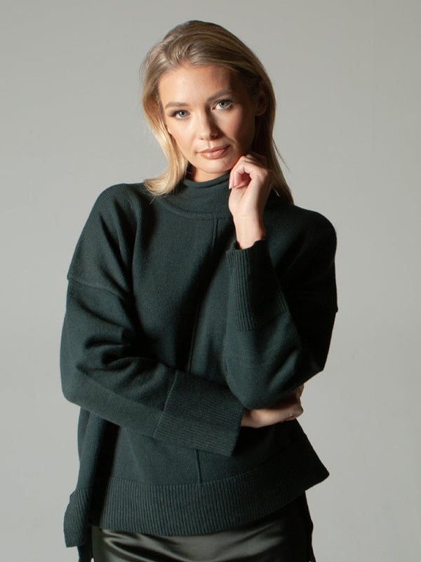 Khaki Knitted Jumper