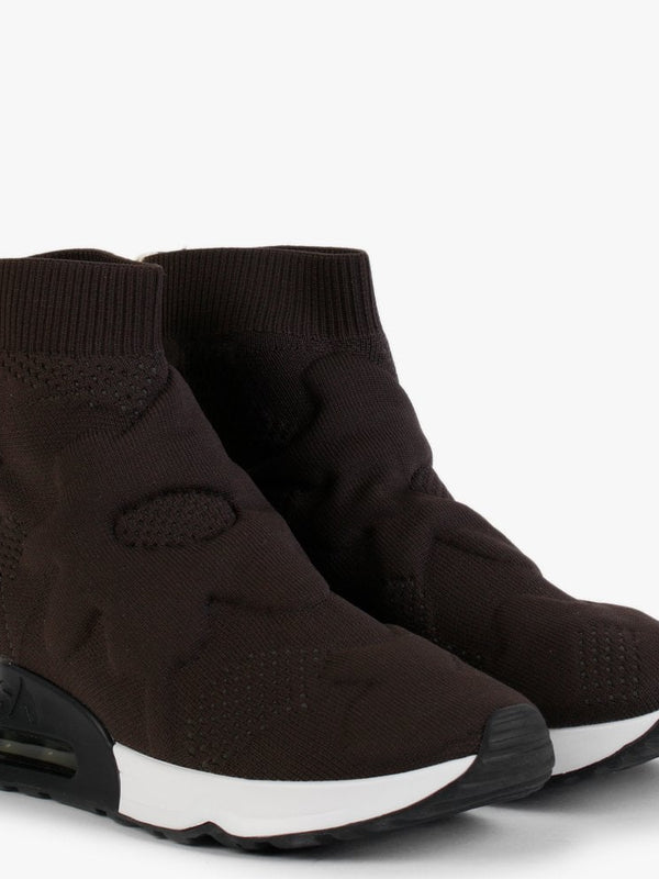 Lips Flower Military Recycled Knit Trainers