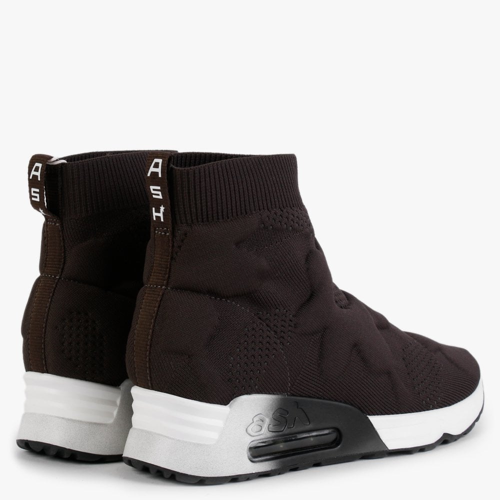 Lips Flower Military Recycled Knit Trainers