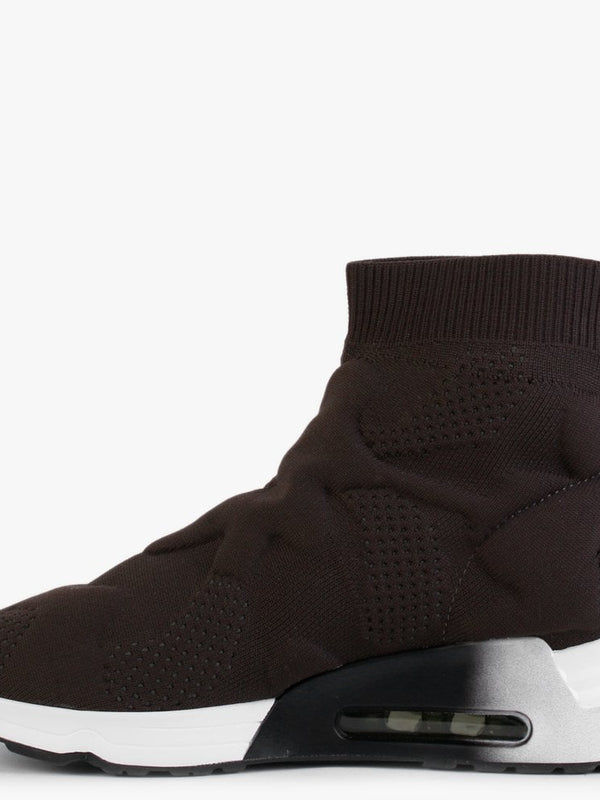 Lips Flower Military Recycled Knit Trainers