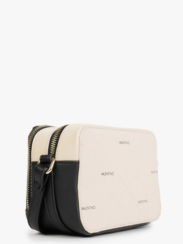Paella Ecru Logo Cross-Body Bag