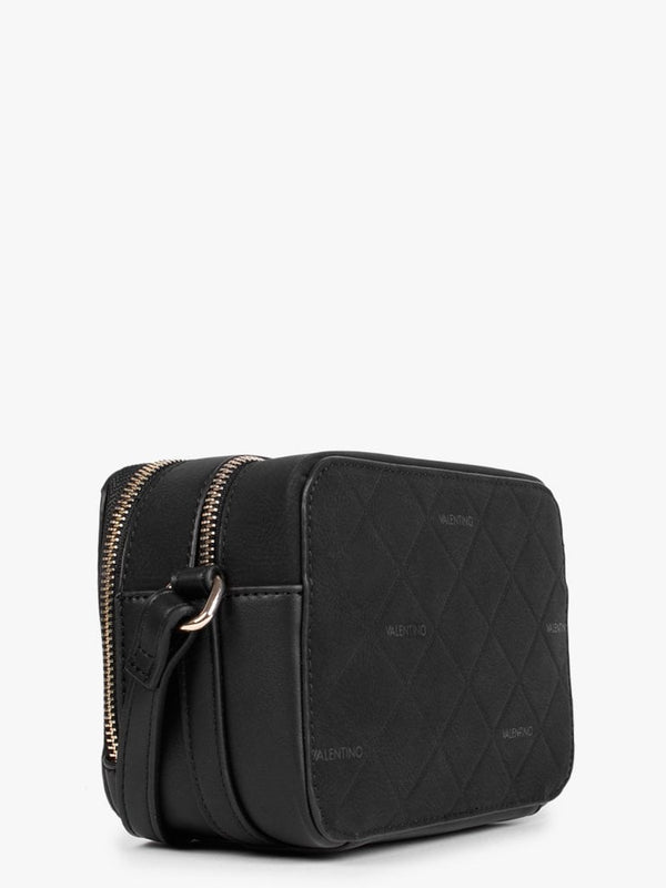 Paella Black Logo Cross-Body Bag