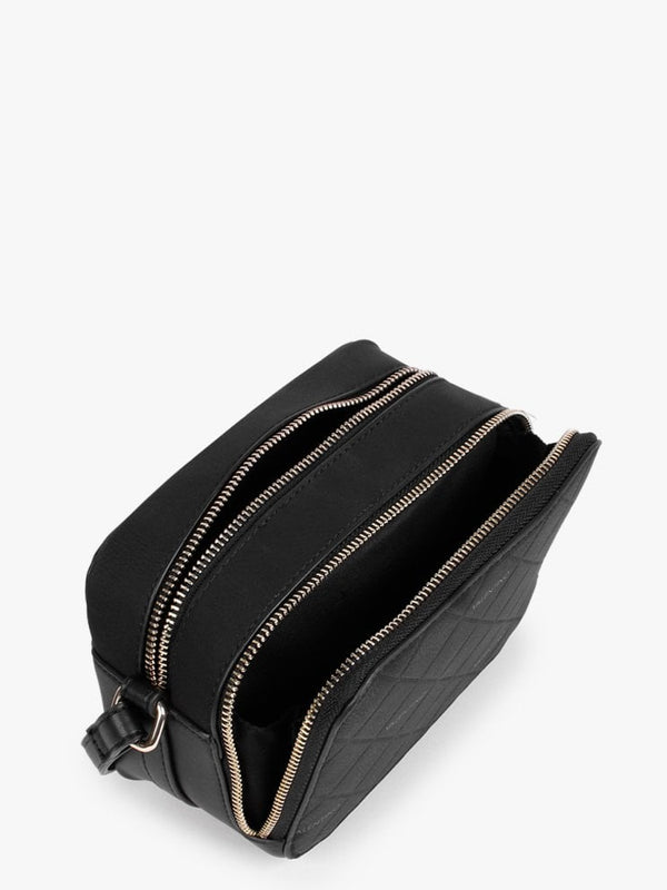 Paella Black Logo Cross-Body Bag