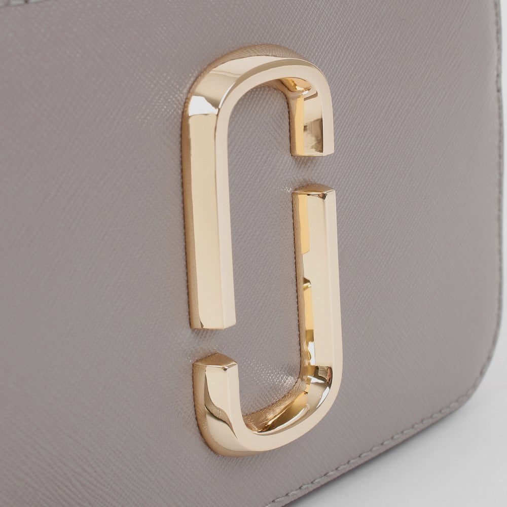 The Snapshot Logo Strap Cement Multi Leather Camera Bag