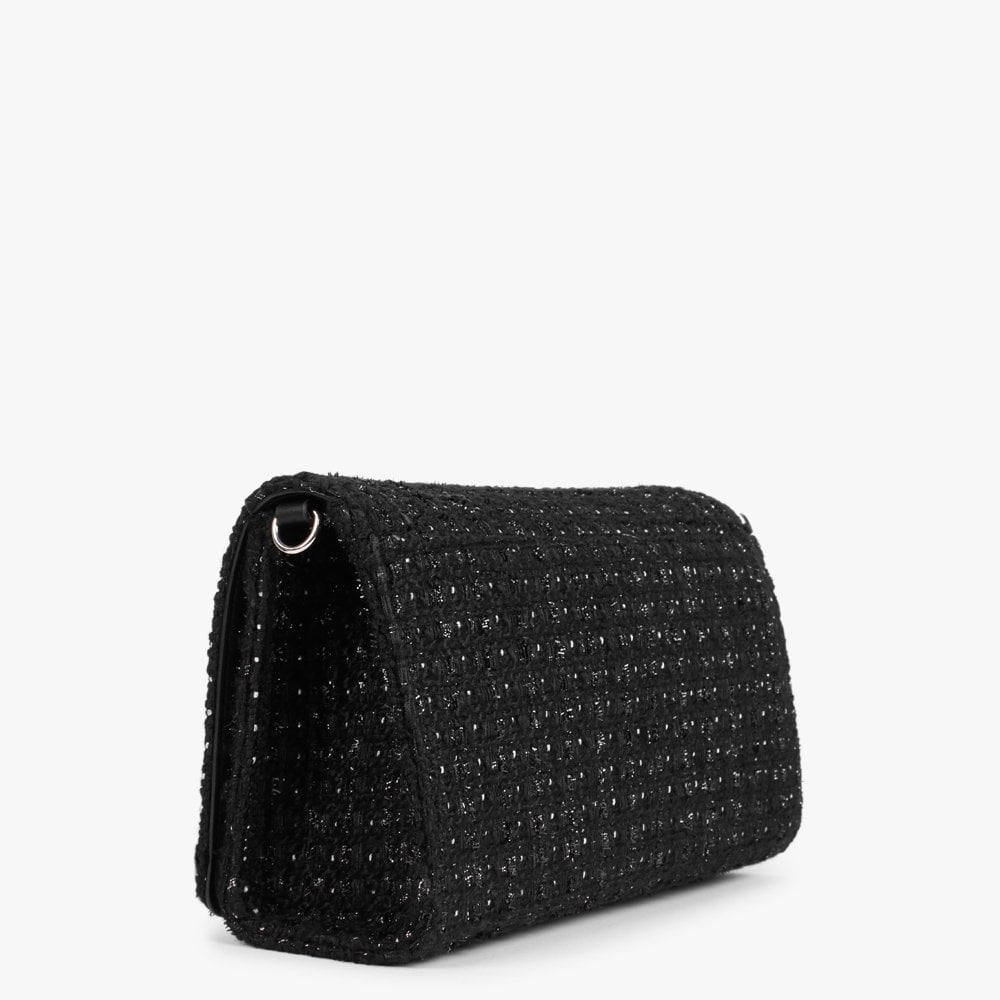 Large Edamame Black Pochette Bag
