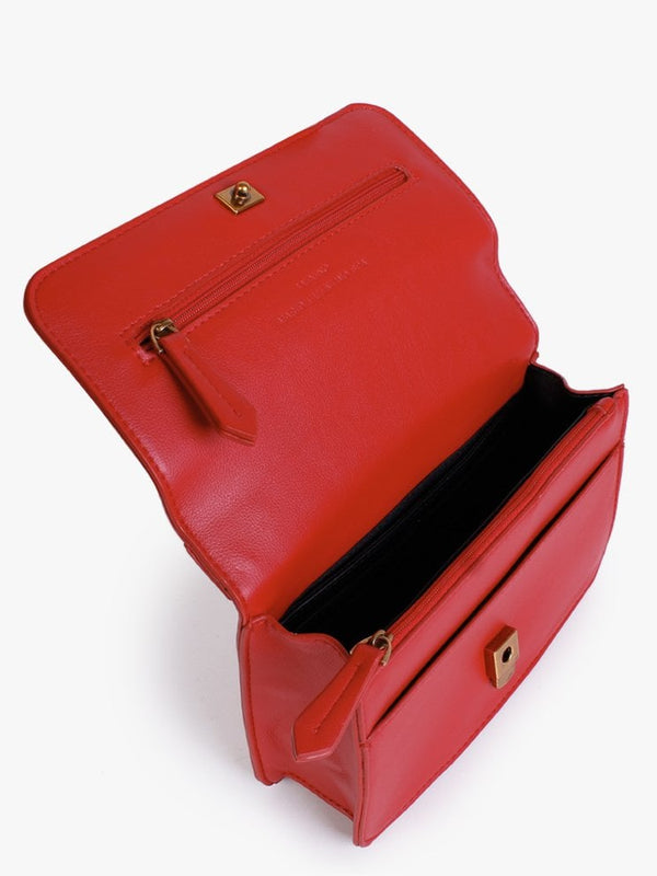 Cookie Rosso Satchel Bag