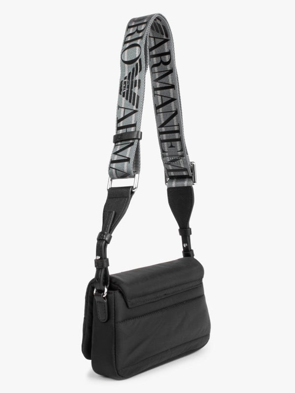 Lilly Black Nylon Wallet On A Chain Bag