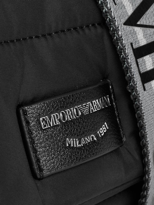 Lilly Black Nylon Wallet On A Chain Bag
