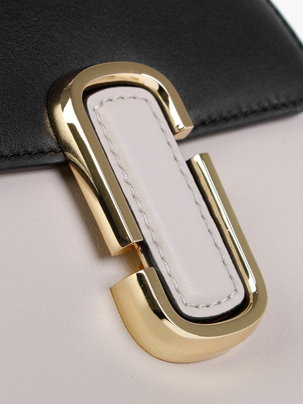The Colourblock J Marc Chain Mini Greige Multi Satchel Bag