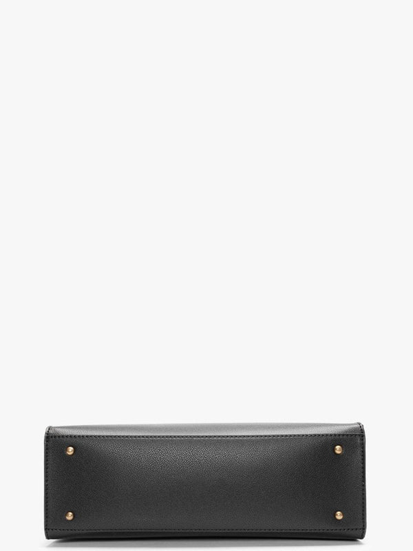 Nell Girlfriend Black Satchel Bag