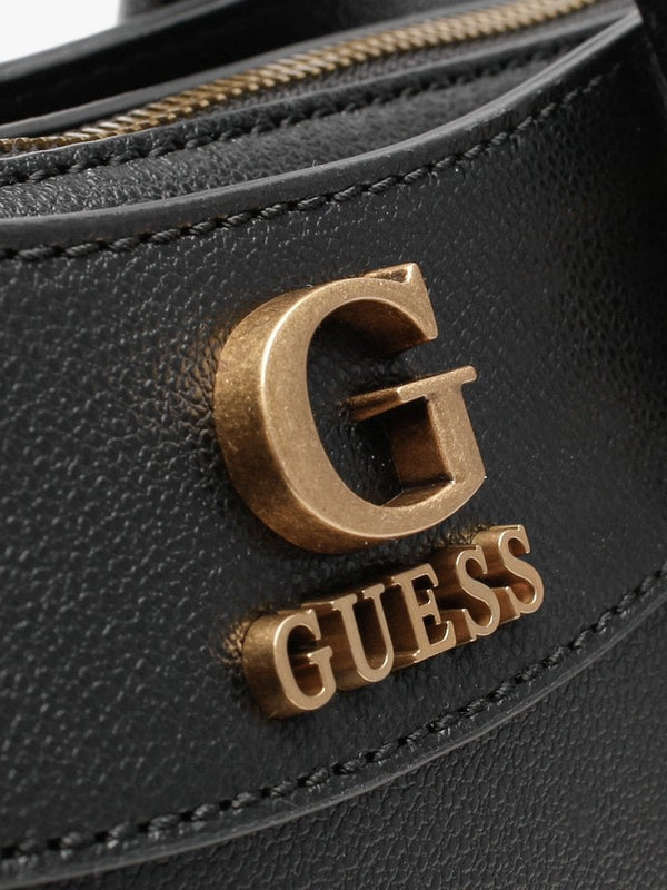 Nell Girlfriend Black Satchel Bag