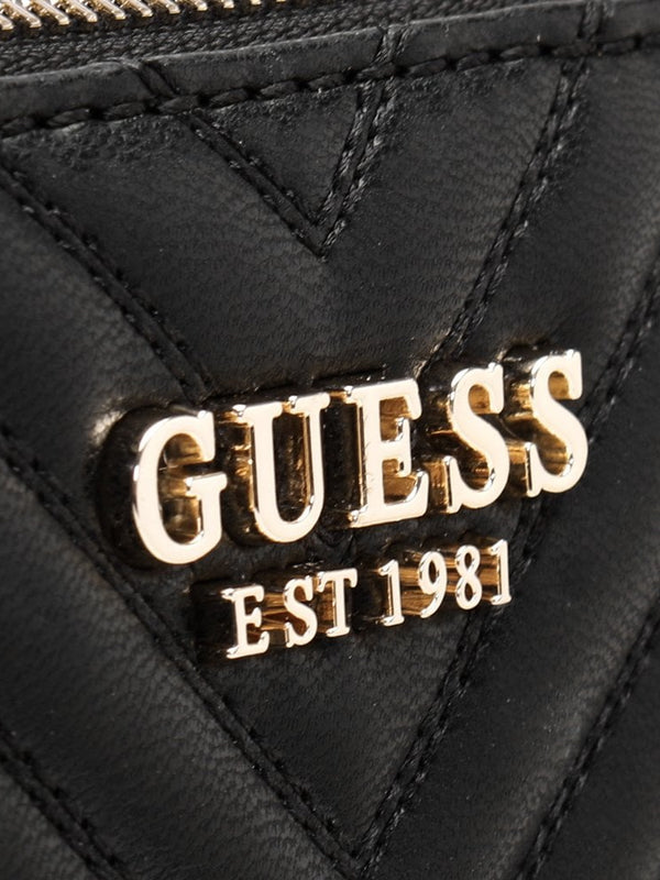 Noelle Chevron Black Cross-Body Camera Bag