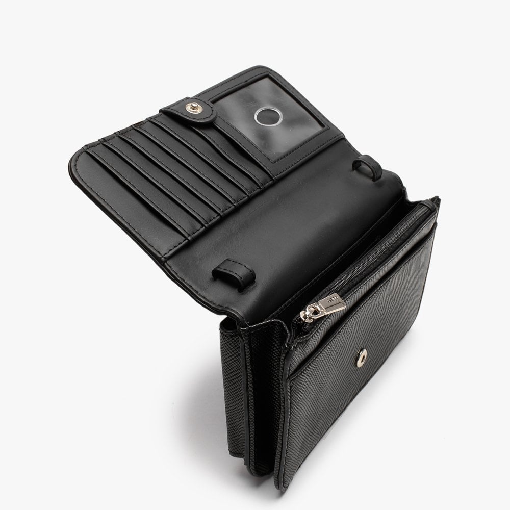 Eco Alexie Signature Black Phone Cross-Body