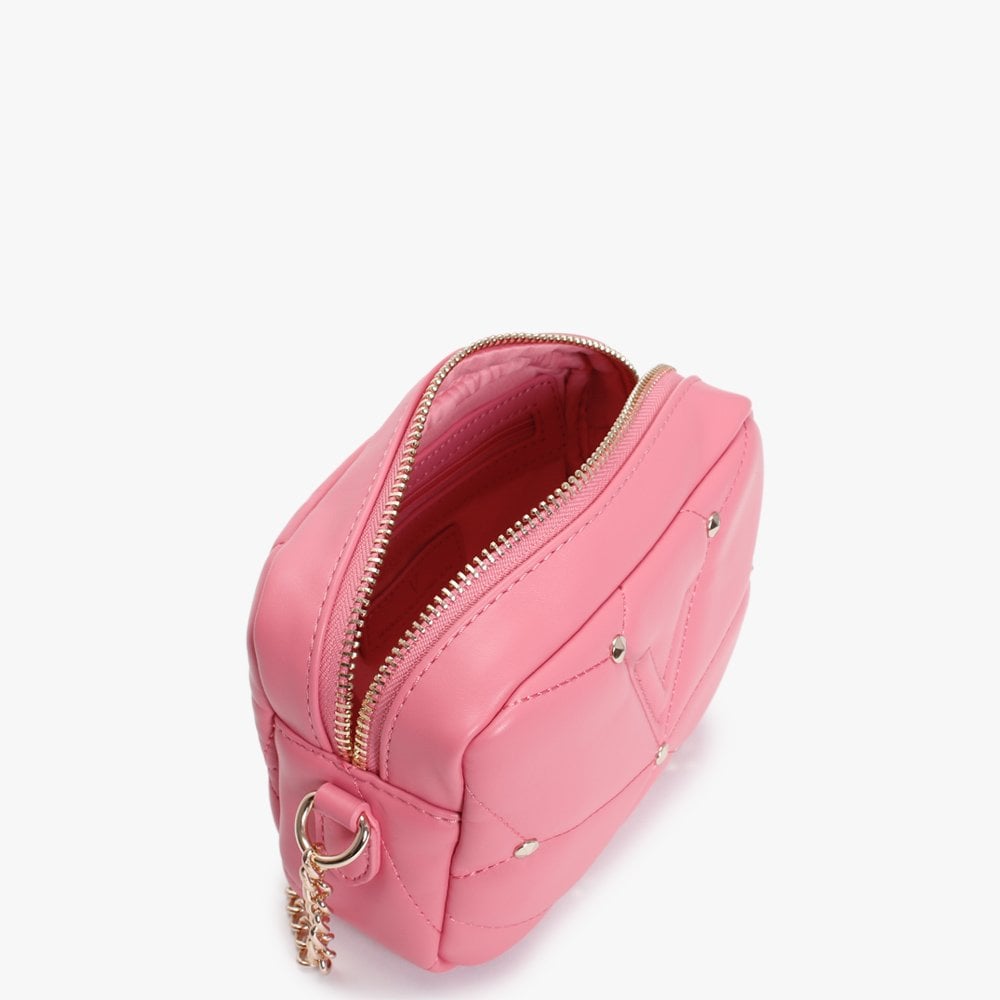 Emily Rosa Quilted Studded Cross-Body Bag