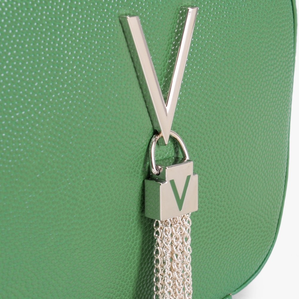 Divina Verde Pebbled Camera Bag