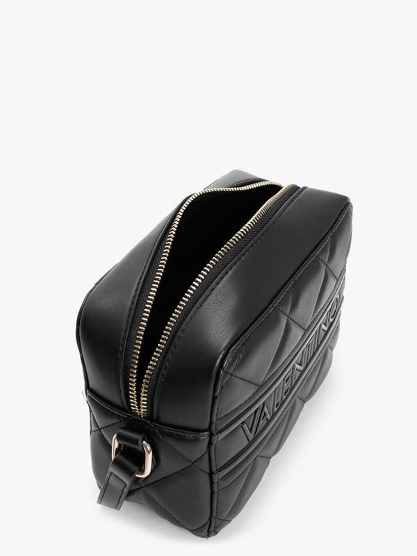 Ada Quilted Black Cross-Body Bag