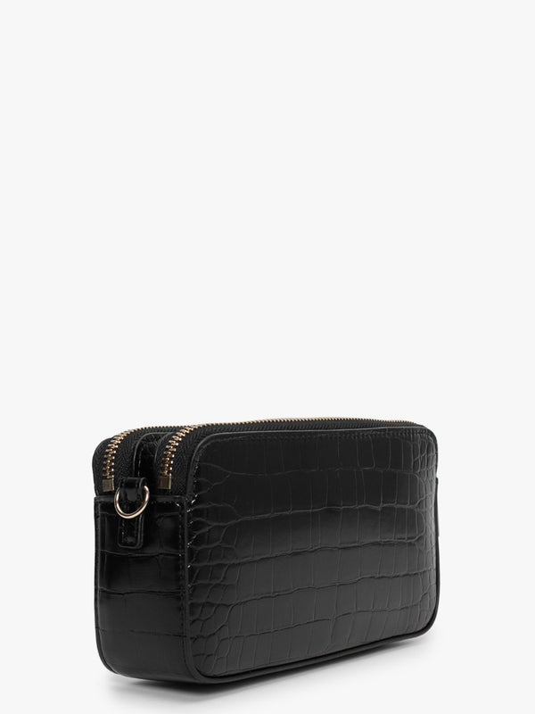 Piccola Black Wallet On A Chain