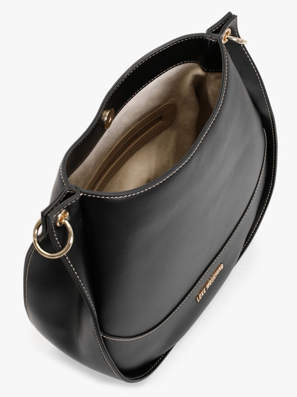 Eco North South Black Shoulder Bag