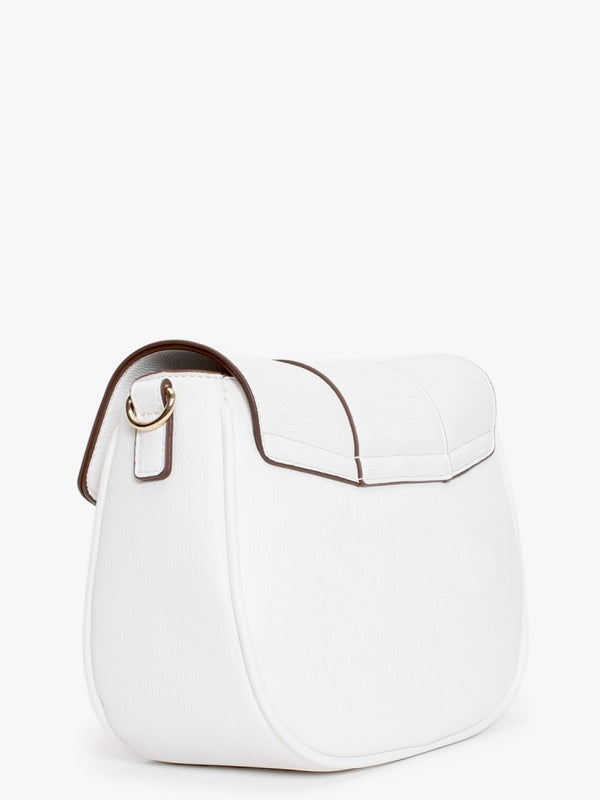 Heart Bit Bianco Shoulder Bag