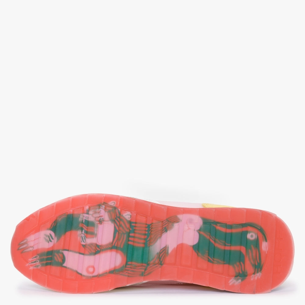 Art Tiger Multicoloured Leather Trainers