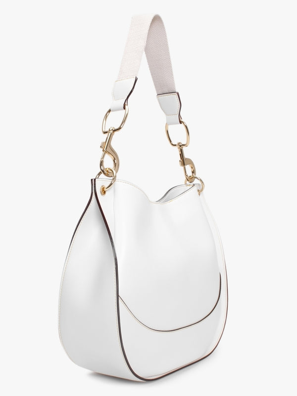 Eco North South Bianco Shoulder Bag