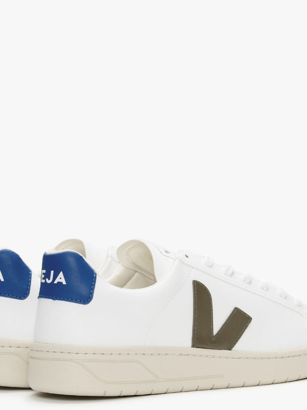Men’s Urca CWL Vegan White Kaki Indigo Trainers