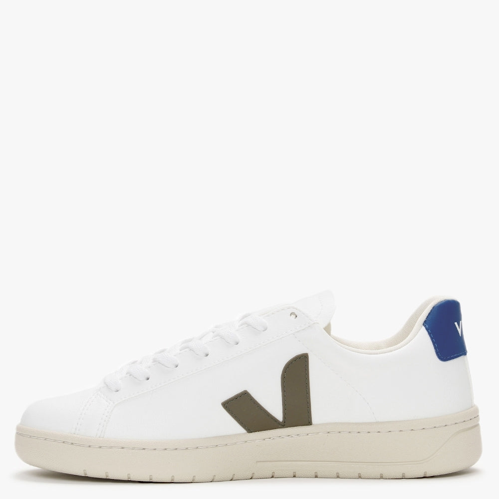 Men’s Urca CWL Vegan White Kaki Indigo Trainers