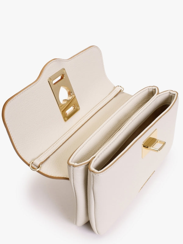 Heart Lock Lamb Chain Strap Shoulder Bag