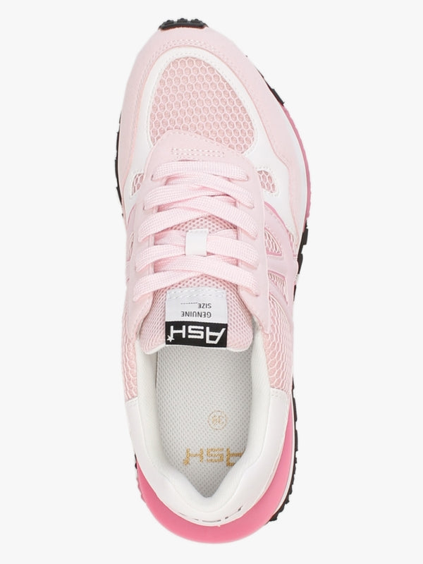 Thunder Crystal Rose White Chunky Trainers