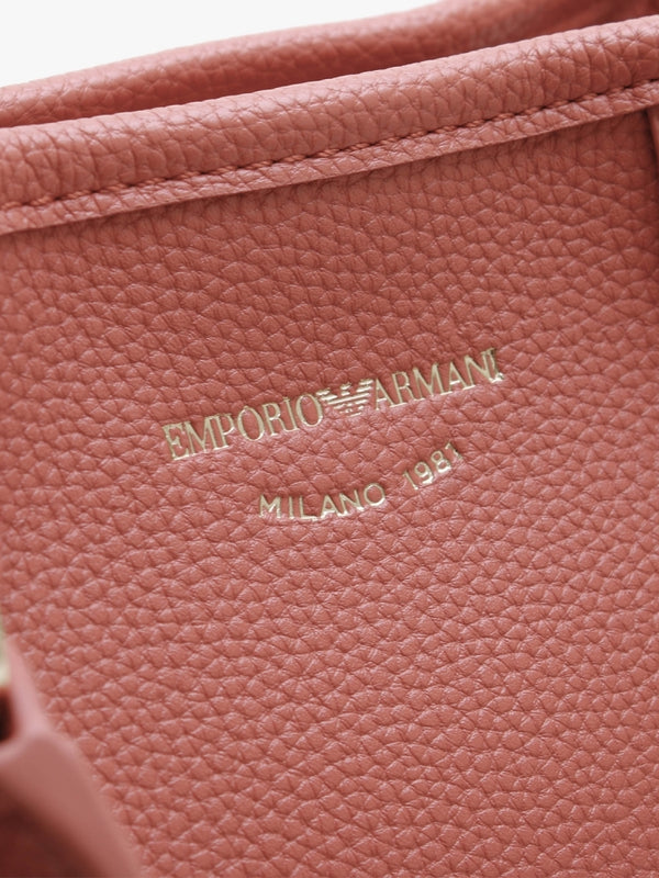 Brick Dark Brown Pebbled Grab Bag