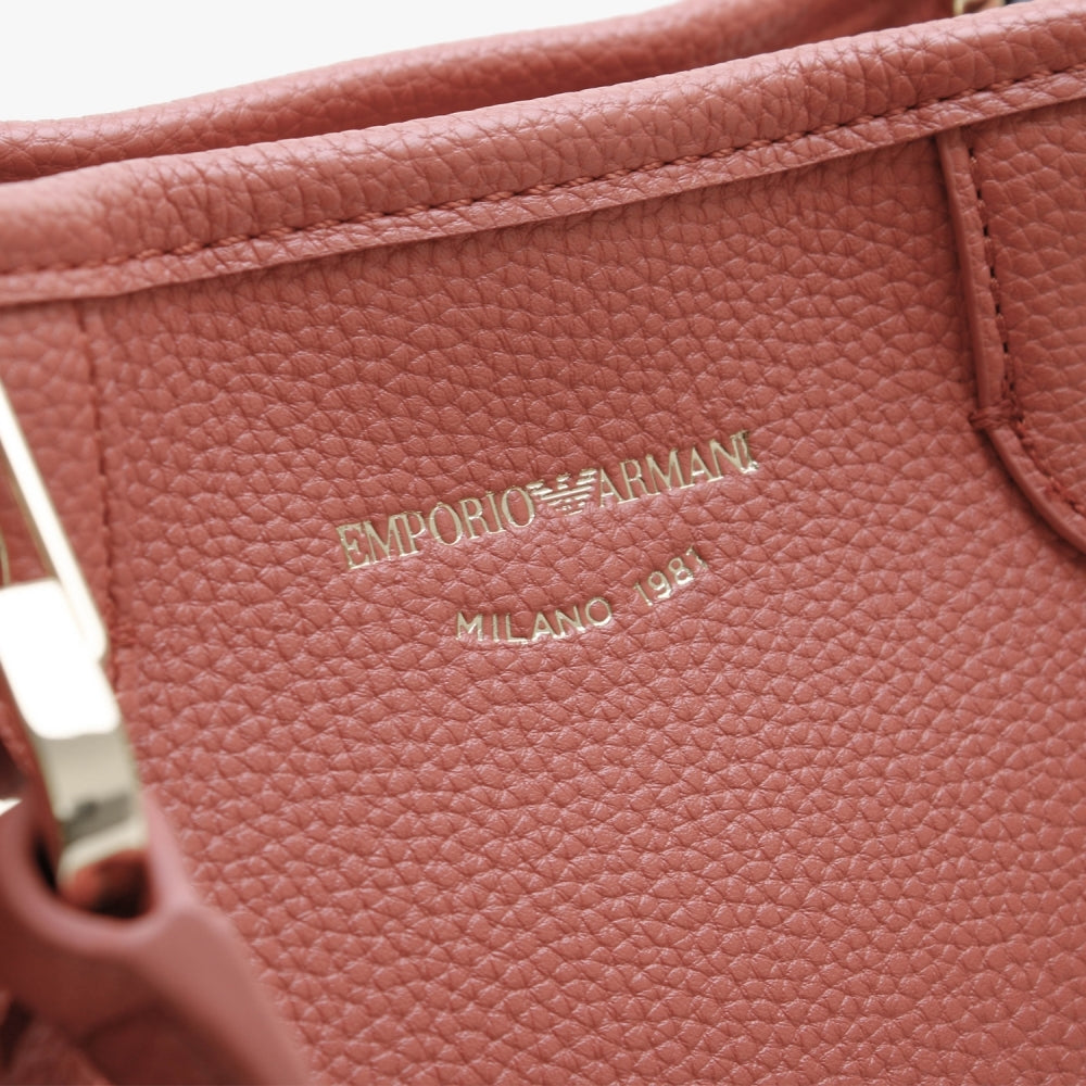 Brick Dark Brown Pebbled Grab Bag