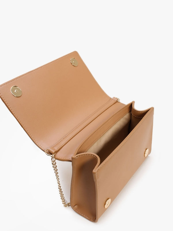 Woven Cammello Shoulder Bag