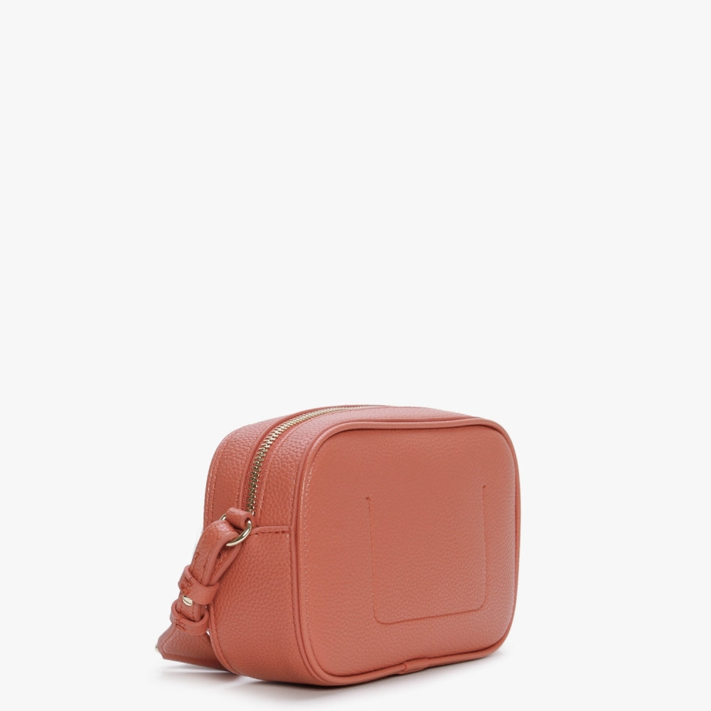 Piped Brick Dark Brown Camera Bag