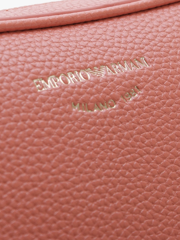 Piped Brick Dark Brown Camera Bag