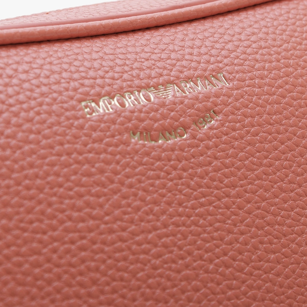 Piped Brick Dark Brown Camera Bag