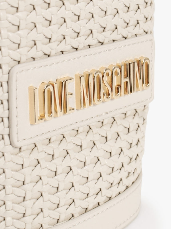 Woven Avorio Bucket Bag