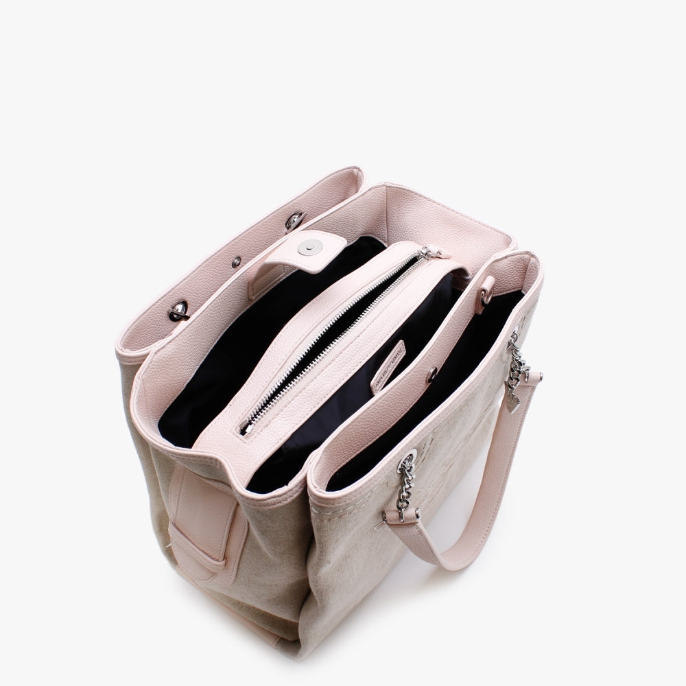 Annie Natural Nude Tote Bag