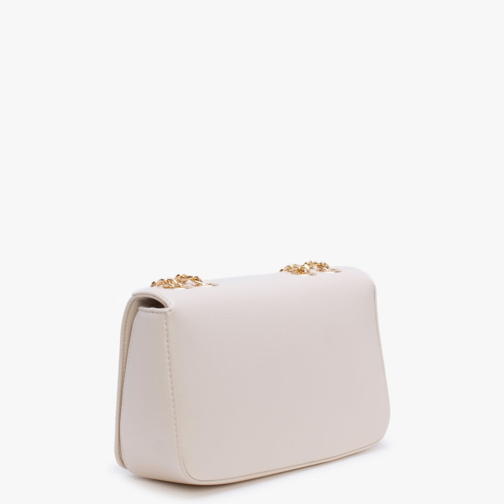Woven Lamb Shoulder Bag