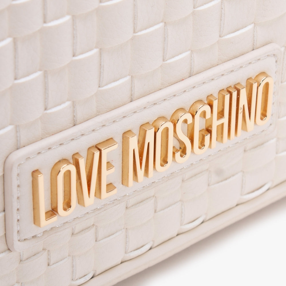 Woven Lamb Shoulder Bag