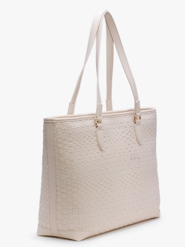 Woven Lamb Tote Bag