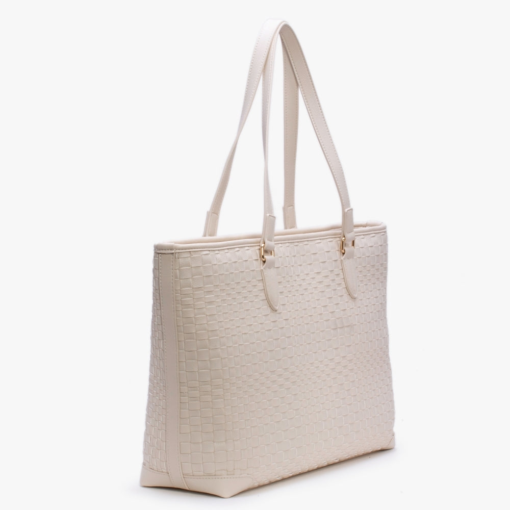 Woven Lamb Tote Bag