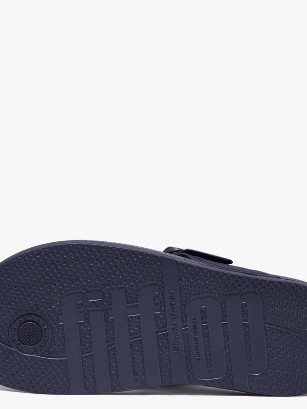 Iqushion Adjustable Buckle Midnight Navy Flip Flops